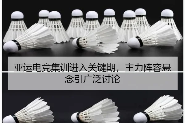亚运电竞集训进入关键期，主力阵容悬念引广泛讨论